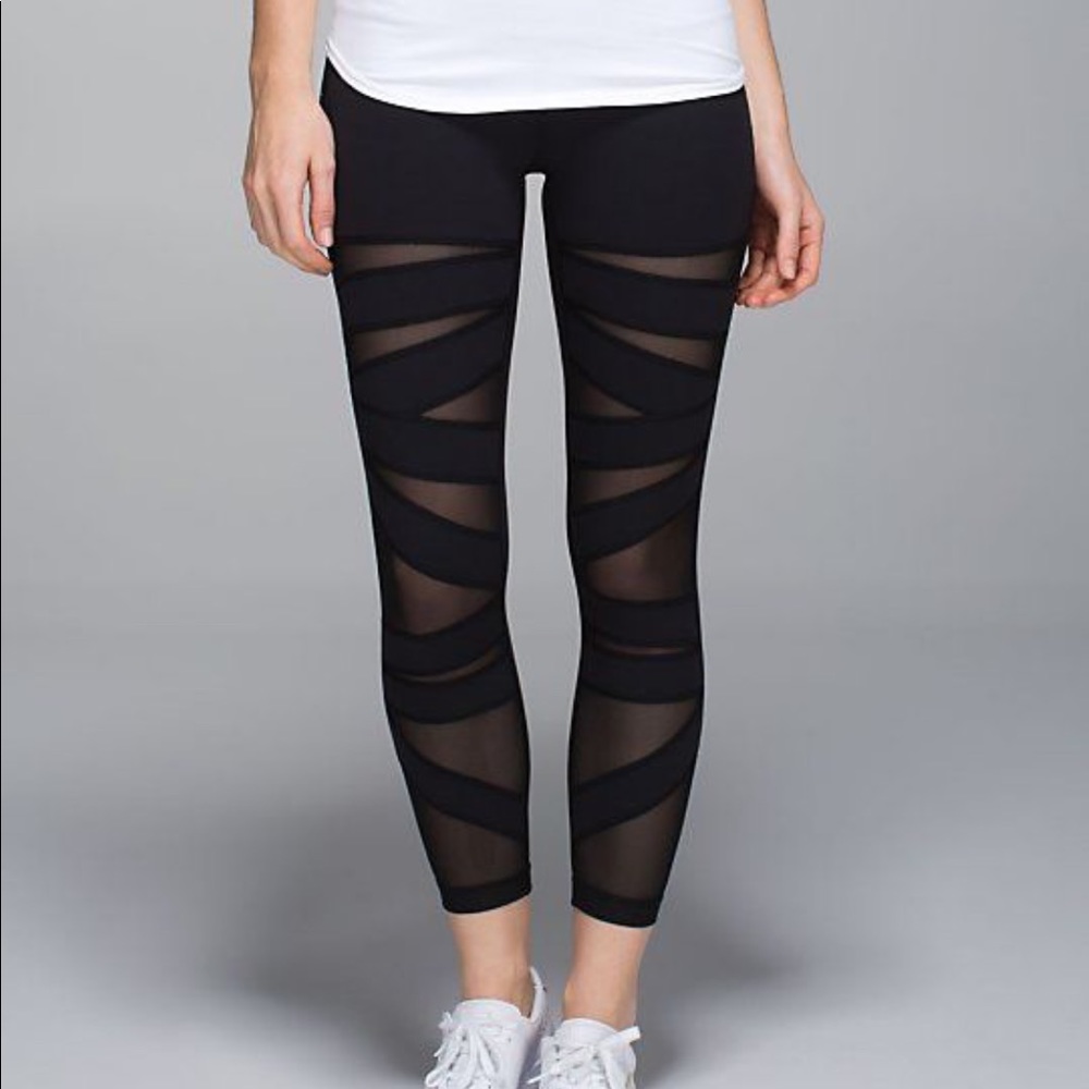 MOVING SALE ✨Lululemon Wunder Under Pant Tech Mesh